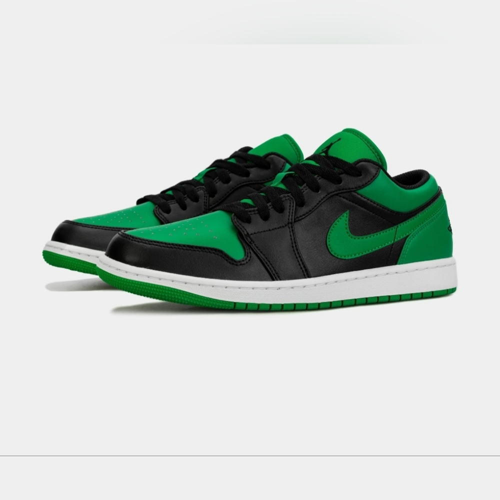 Nike, Jordan Men's Shoes Black and Green - Picture 7 of 14